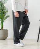 【BLUE STANDARD/ブルースタンダード】パフィースウェット バレルレッグパンツ ストレッチ 体型カバー 春服