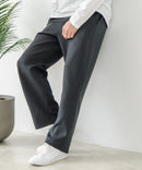 【BLUE STANDARD/ブルースタンダード】パフィースウェット バレルレッグパンツ ストレッチ 体型カバー 春服