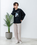 【CONVERSE/コンバース】シューズモチーフワイドスウェット