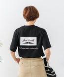 【CONVERSE/コンバース】JACK PURCELL プリントＴシャツ 綿100% ジャックパーセル アメカジ ストリート カジュアル シンプル ブランドアイコン 白 黒