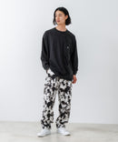 【BRKNHOME/ブロークンホーム】クルーネック ポケット付き ロンT