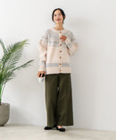 【C-FORTPOINT/フォートポイント】求心柄カーディガン