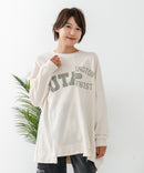 【C-FORT POINT/フォートポイント】裏毛リメイク風チュニック