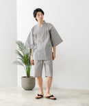 しじら織り 甚平 お祭り 花火大会 部屋着