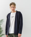 【BLUE STANDARD/ブルースタンダード】パフィースウェット ボタンレスカーディガン ロンT 2点セット ストレッチ 春服 ❘ジーンズメイト公式オンラインショップ