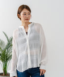 【C-FORT POINT/フォートポイント】マジョリカプリーツブラウス ❘ジーンズメイト公式オンラインショップ