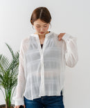 【C-FORT POINT/フォートポイント】マジョリカプリーツブラウス ❘ジーンズメイト公式オンラインショップ