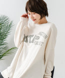 【C-FORT POINT/フォートポイント】裏毛リメイク風チュニック