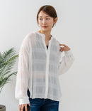 【C-FORT POINT/フォートポイント】マジョリカプリーツブラウス ❘ジーンズメイト公式オンラインショップ