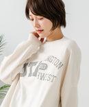 【C-FORT POINT/フォートポイント】裏毛リメイク風チュニック