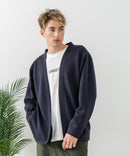 【BLUE STANDARD/ブルースタンダード】パフィースウェット ボタンレスカーディガン ロンT 2点セット ストレッチ 春服 ❘ジーンズメイト公式オンラインショップ