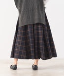 8枚 ハギ チェック スカート C-FORT POINT