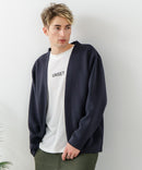 【BLUE STANDARD/ブルースタンダード】パフィースウェット ボタンレスカーディガン ロンT 2点セット ストレッチ 春服 ❘ジーンズメイト公式オンラインショップ