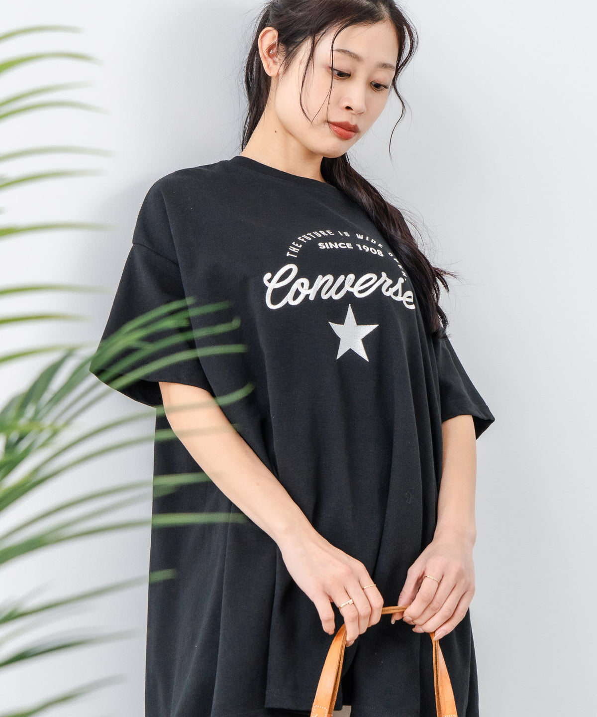 CONVERSE/コンバース】ポンチフレアチュニック zo