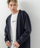 【BLUE STANDARD/ブルースタンダード】パフィースウェット ボタンレスカーディガン ロンT 2点セット ストレッチ 春服 ❘ジーンズメイト公式オンラインショップ