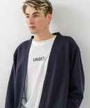 【BLUE STANDARD/ブルースタンダード】パフィースウェット ボタンレスカーディガン ロンT 2点セット ストレッチ 春服 ❘ジーンズメイト公式オンラインショップ