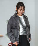 【C-FORT POINT/フォートポイント】デニムフライトジャケット ❘ジーンズメイト公式オンラインショップ