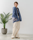 【C-FORT POINT/フォートポイント】裏毛 コクーン フルジップ パーカー