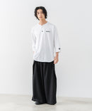 【BRKNHOME/ブロークンホーム】×【ZERO STAIN/ゼロステイン】コラボ ７分袖 ヘンリーネック Ｔシャツ ❘ジーンズメイト公式オンラインショップ