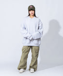 【LOS ANGELES APPAREL /ロサンゼルス アパレル】HF07 14oz ヘビーフリース クルーネック プルオーバー スウェットシャツ MADE IN USA ロスアパ ❘ジーンズメイト公式オンラインショップ
