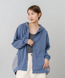 【C-FORT POINT/フォートポイント】裏毛 コクーン フルジップ パーカー