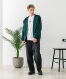 【BLUE STANDARD/ブルースタンダード】パフィースウェット ボタンレスカーディガン ロンT 2点セット ストレッチ 春服 ❘ジーンズメイト公式オンラインショップ