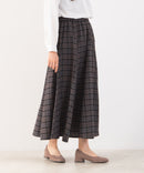 8枚 ハギ チェック スカート C-FORT POINT