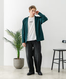 【BLUE STANDARD/ブルースタンダード】パフィースウェット ボタンレスカーディガン ロンT 2点セット ストレッチ 春服 ❘ジーンズメイト公式オンラインショップ