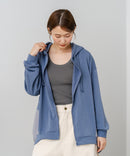 【C-FORT POINT/フォートポイント】裏毛 コクーン フルジップ パーカー