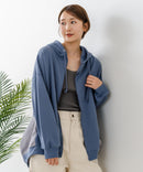 【C-FORT POINT/フォートポイント】裏毛 コクーン フルジップ パーカー