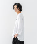 【BRKNHOME/ブロークンホーム】×【ZERO STAIN/ゼロステイン】コラボ ７分袖 ヘンリーネック Ｔシャツ ❘ジーンズメイト公式オンラインショップ