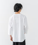 【BRKNHOME/ブロークンホーム】×【ZERO STAIN/ゼロステイン】コラボ ７分袖 ヘンリーネック Ｔシャツ ❘ジーンズメイト公式オンラインショップ