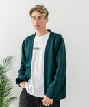 【BLUE STANDARD/ブルースタンダード】パフィースウェット ボタンレスカーディガン ロンT 2点セット ストレッチ 春服 ❘ジーンズメイト公式オンラインショップ