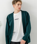 【BLUE STANDARD/ブルースタンダード】パフィースウェット ボタンレスカーディガン ロンT 2点セット ストレッチ 春服 ❘ジーンズメイト公式オンラインショップ