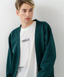 【BLUE STANDARD/ブルースタンダード】パフィースウェット ボタンレスカーディガン ロンT 2点セット ストレッチ 春服 ❘ジーンズメイト公式オンラインショップ