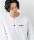 【BRKNHOME/ブロークンホーム】×【ZERO STAIN/ゼロステイン】コラボ ７分袖 ヘンリーネック Ｔシャツ ❘ジーンズメイト公式オンラインショップ