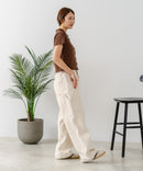 【U.S. POLO ASSN./ユーエスポロアッスン】ワンポイントロゴ刺繍 スムースカットソーシャツ