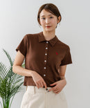 【U.S. POLO ASSN./ユーエスポロアッスン】ワンポイントロゴ刺繍 スムースカットソーシャツ