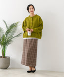 【C-FORTPOINT/フォートポイント】ポップコーン編みニットカーディガン