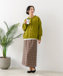 【C-FORTPOINT/フォートポイント】ポップコーン編みニットカーディガン