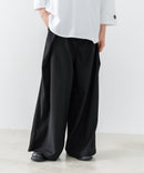 【BRKNHOME/ブロークンホーム】2タック ドレープ スカートパンツ ワイドパンツ スラックス 袴パンツ ❘ジーンズメイト公式オンラインショップ