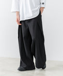【BRKNHOME/ブロークンホーム】2タック ドレープ スカートパンツ ワイドパンツ スラックス 袴パンツ ❘ジーンズメイト公式オンラインショップ