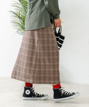 チェックスカート【C-FORT POINT/フォートポイント】