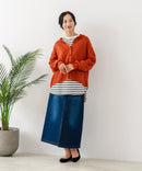 【C-FORTPOINT/フォートポイント】ポップコーン編みニットカーディガン