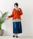 【C-FORTPOINT/フォートポイント】ポップコーン編みニットカーディガン