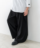 【BRKNHOME/ブロークンホーム】2タック ドレープ スカートパンツ ワイドパンツ スラックス 袴パンツ ❘ジーンズメイト公式オンラインショップ