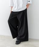 【BRKNHOME/ブロークンホーム】2タック ドレープ スカートパンツ ワイドパンツ スラックス 袴パンツ ❘ジーンズメイト公式オンラインショップ