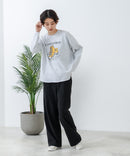 【CONVERSE/コンバース】シューズモチーフワイドスウェット