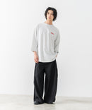 【BRKNHOME/ブロークンホーム】×【ZERO STAIN/ゼロステイン】コラボ ７分袖 裾ラウンド クルーネック ベースボール Ｔシャツ ❘ジーンズメイト公式オンラインショップ
