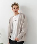 【BLUE STANDARD/ブルースタンダード】パフィースウェット ボタンレスカーディガン ロンT 2点セット ストレッチ 春服 ❘ジーンズメイト公式オンラインショップ